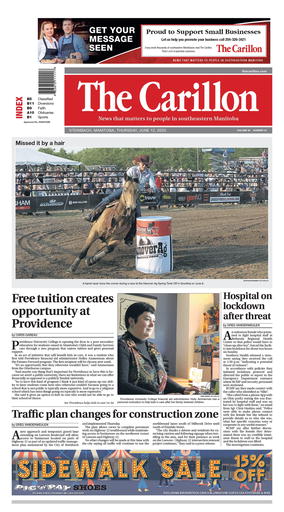 E-edition front page